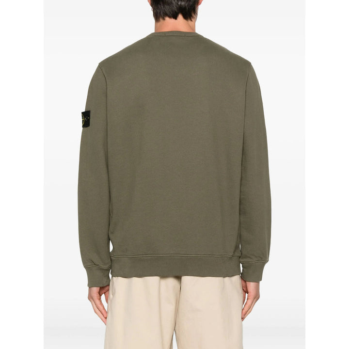 Stone Island Green Sweaters & Knitwear - Sweatshirts Men