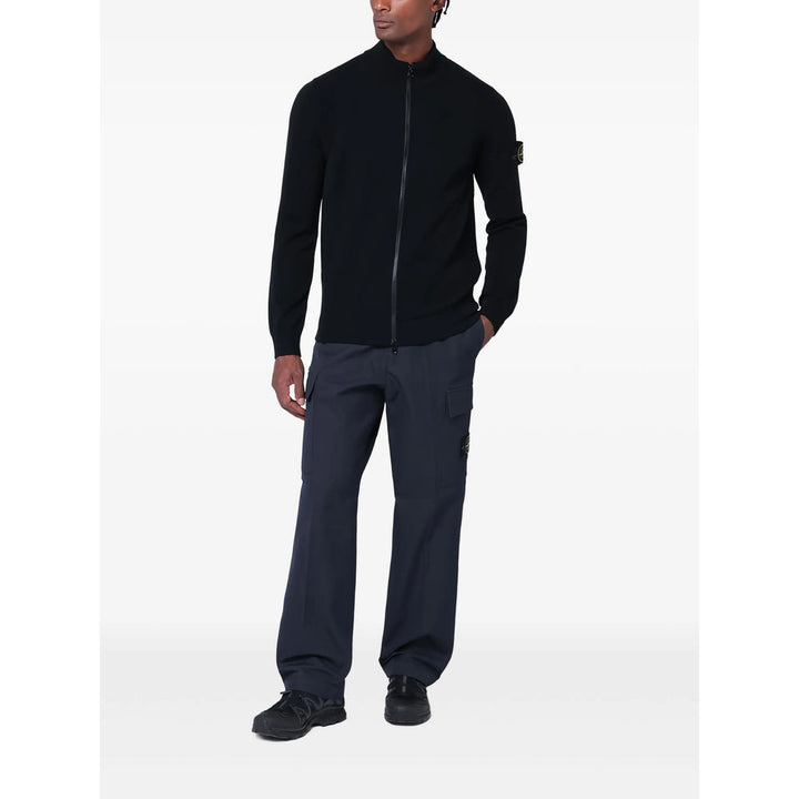 Stone Island Black Sweaters & Knitwear - Cardigans Men