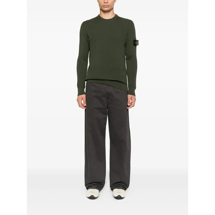 Stone Island Green Sweaters & Knitwear - Jumpers Men