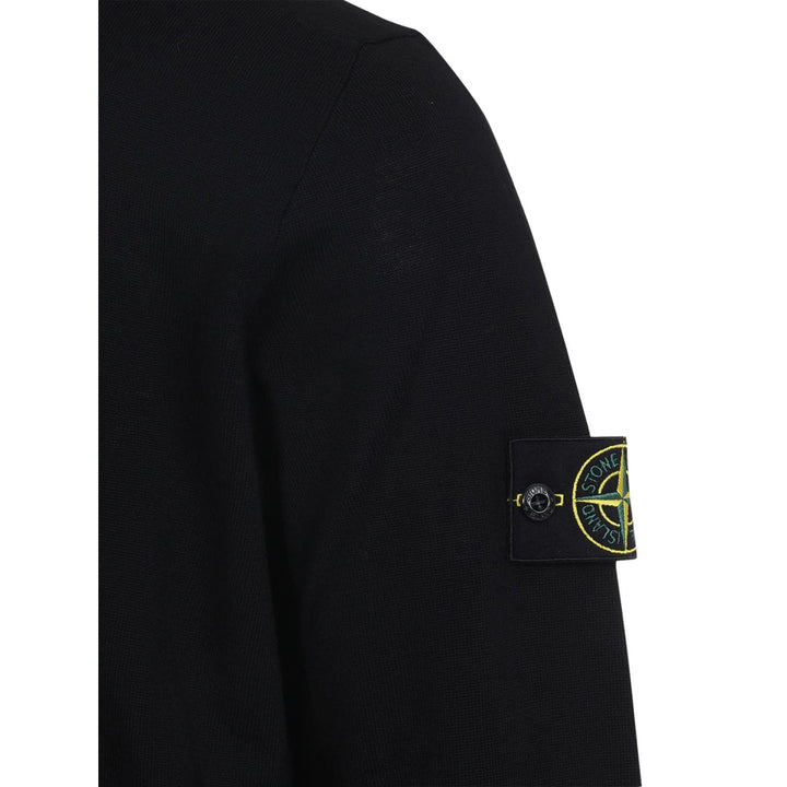Stone Island Black Sweaters & Knitwear - Sweatshirts Men