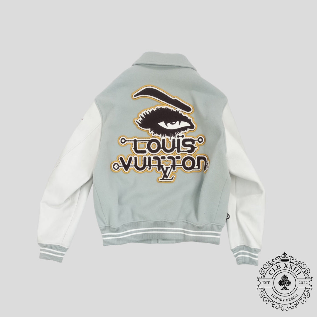 Louis Vuitton Studios Varsity Jacket in Blue