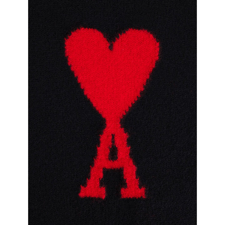 Ami Paris Black Sweaters & Knitwear - Jumpers Men