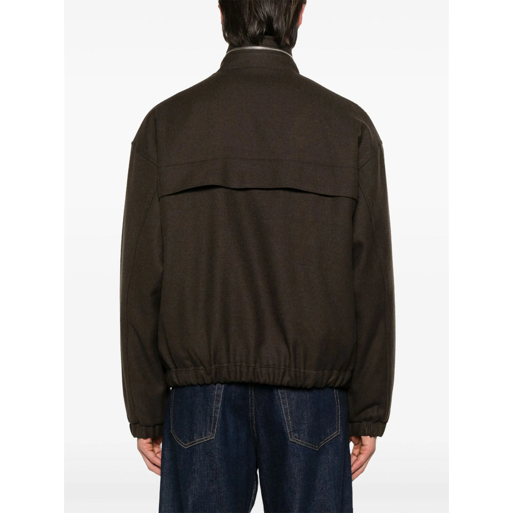 Ami Paris Brown Jackets - Bomber Jackets Men