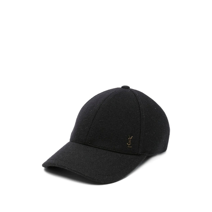 Saint Laurent Black Hats Men