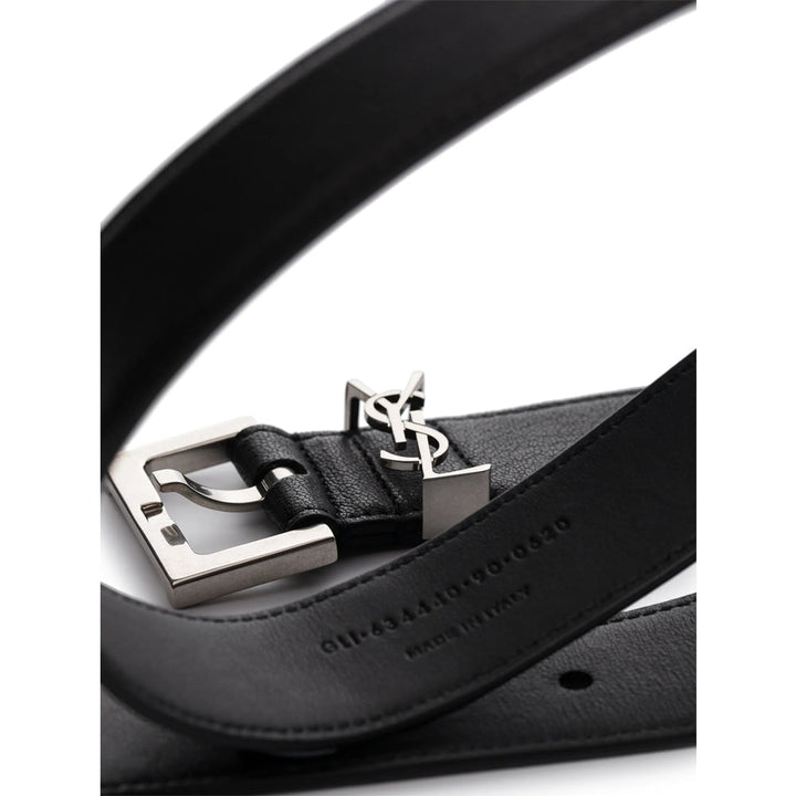 Saint Laurent Black Belts Men