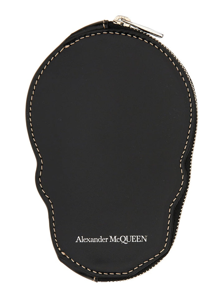 ALEXANDER MCQUEEN Mini Skull Card Holder