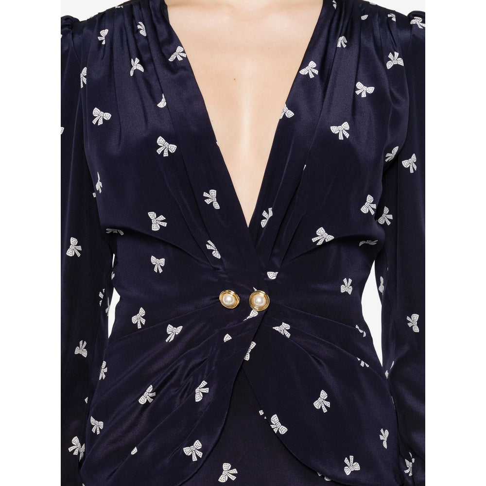 Alessandra Rich Blue Dresses - Day Dresses Women