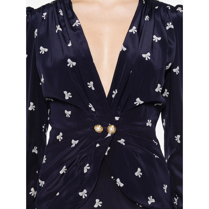 Alessandra Rich Blue Dresses - Day Dresses Women