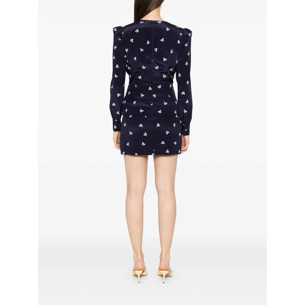 Alessandra Rich Blue Dresses - Day Dresses Women