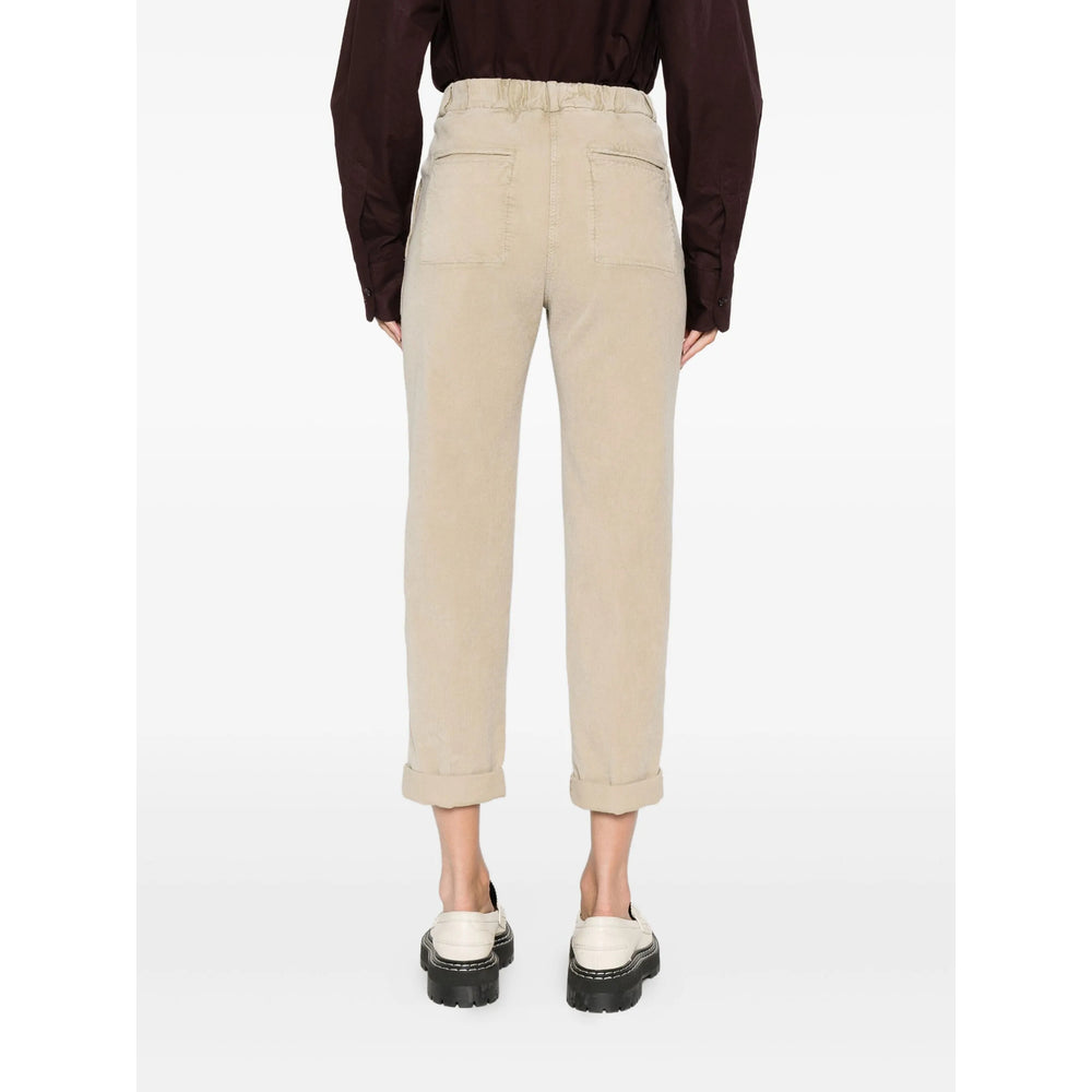 Peserico Neutrals Trousers - Straight Trousers Women