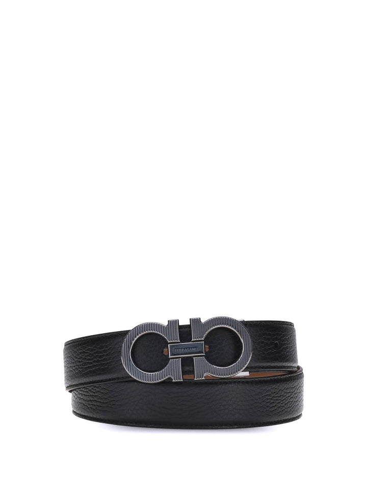 Ferragamo Men Gancini Reversible Belt