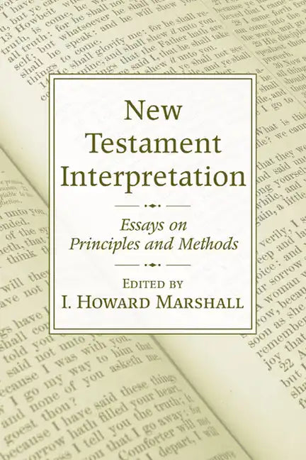 New Testament Interpretation - Paperback