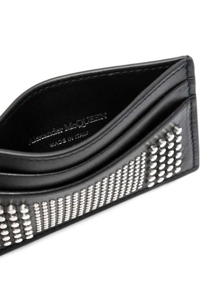 ALEXANDER MCQUEEN Mini Leather Card Holder
