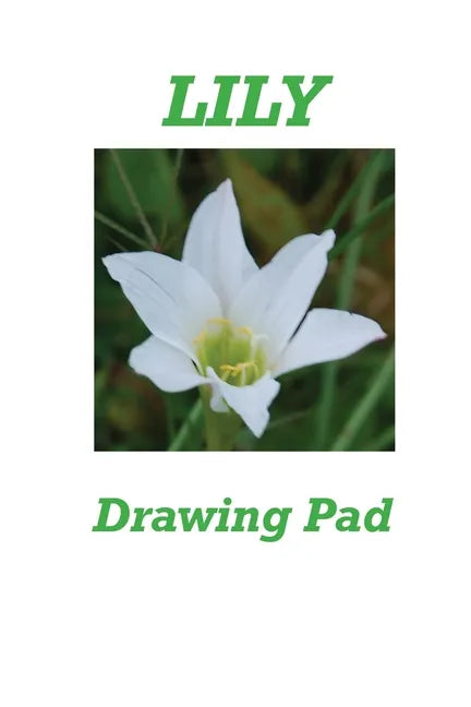 Lily Drawing Pad - Paperback