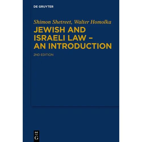 Jewish and Israeli Law - An Introduction - Hardcover