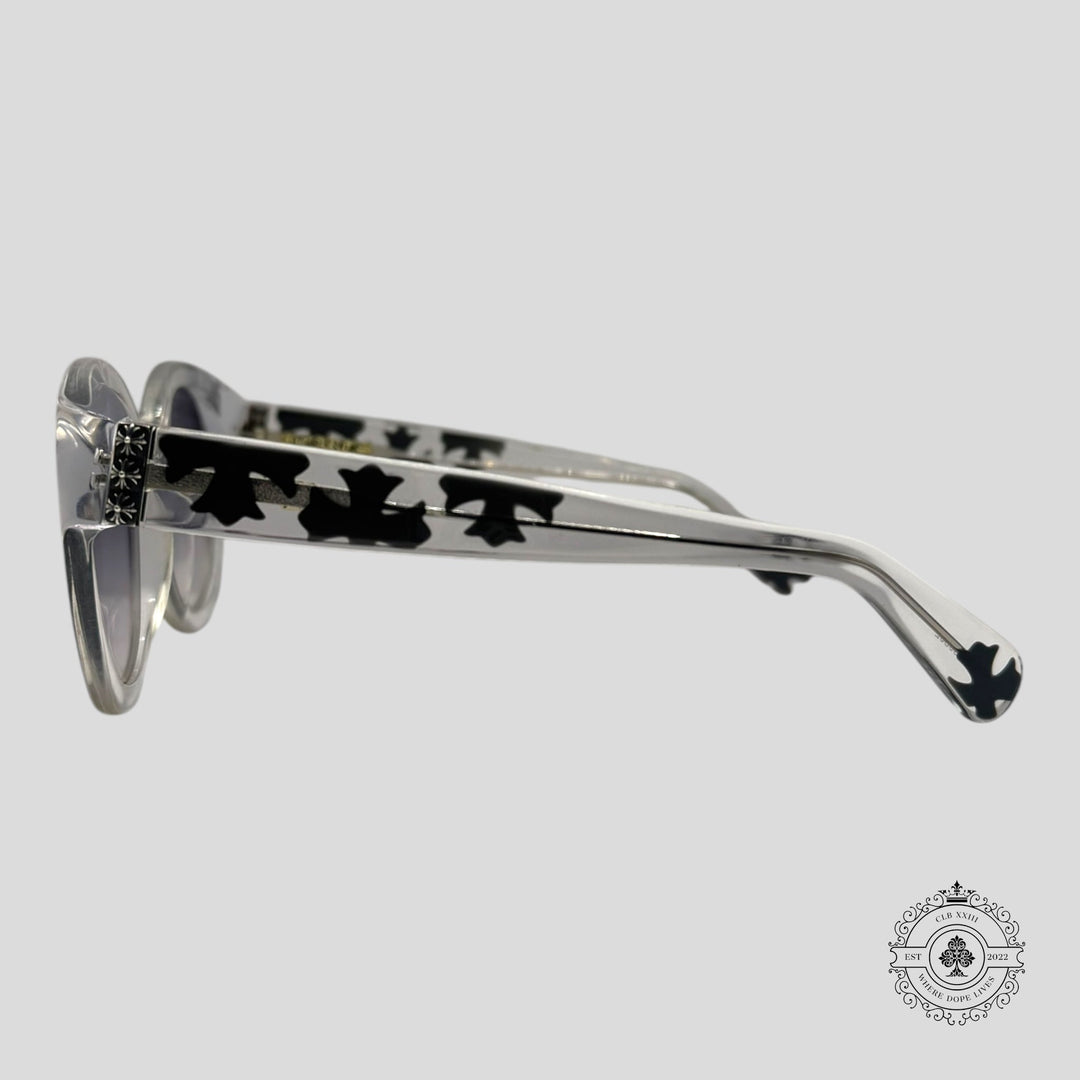 Chrome Hearts Vagtastic Sunglasses in Clear