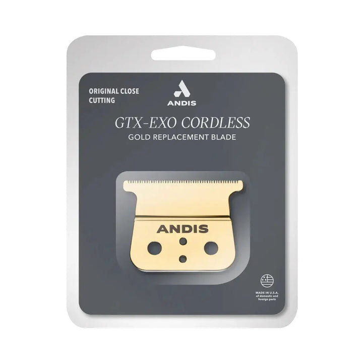 Andis GTX-EXO Cordless Gold Shallow Tooth Replacement Blade | 74115