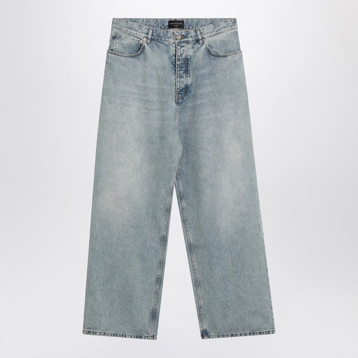 Balenciaga Loose Light Denim Jeans Men