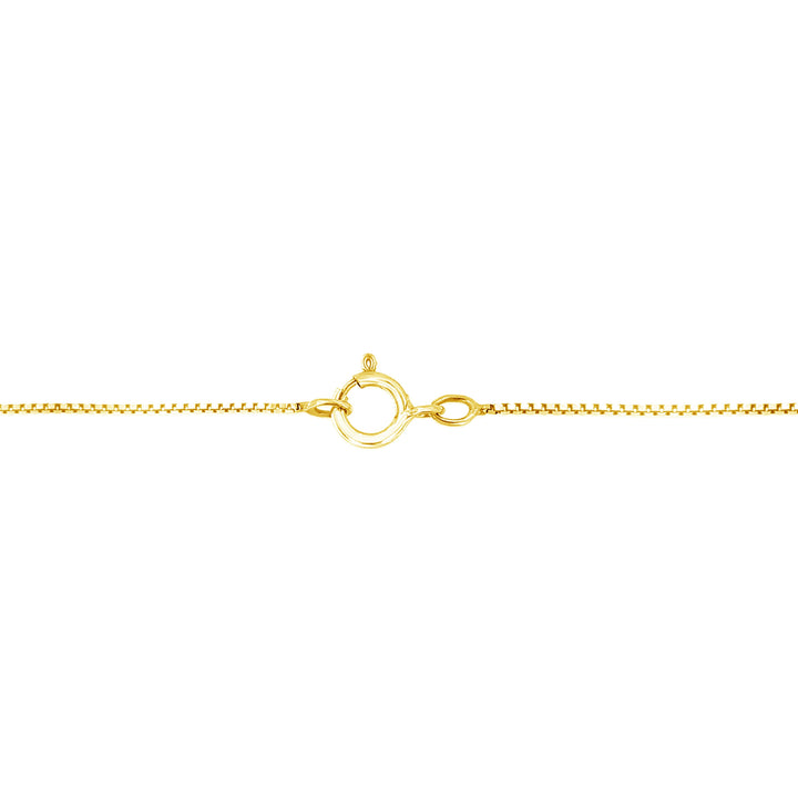 14K Yellow Gold 1.00 Cttw Brilliant Round-Cut Diamond 7 Stone Floral Cluster 18" Pendant Necklace (H-I Color, SI2-I1 Clarity)