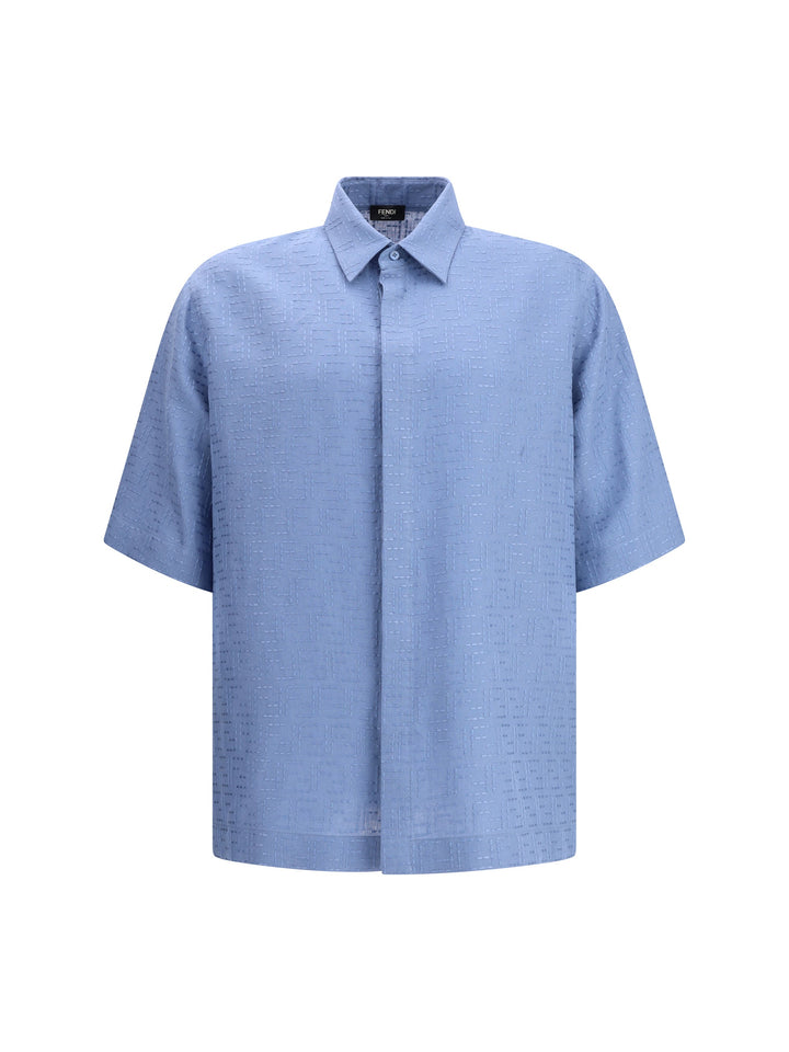 Fendi Men Linen Shirt