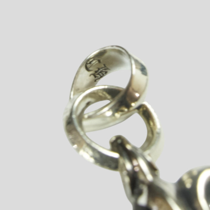 Chrome Hearts Fleur Pendant in Silver