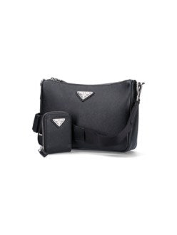 Prada Men Saffiano Shoulder Bag