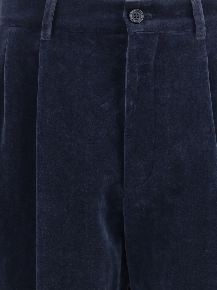 Valentino Men Velvet Pants