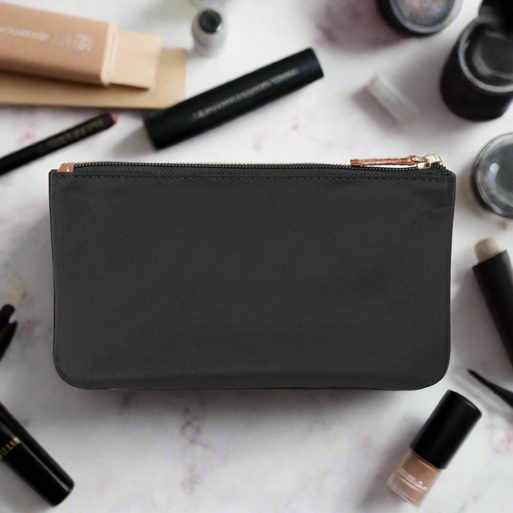 Bric's unisex black & brown synthetic & leather Handbags