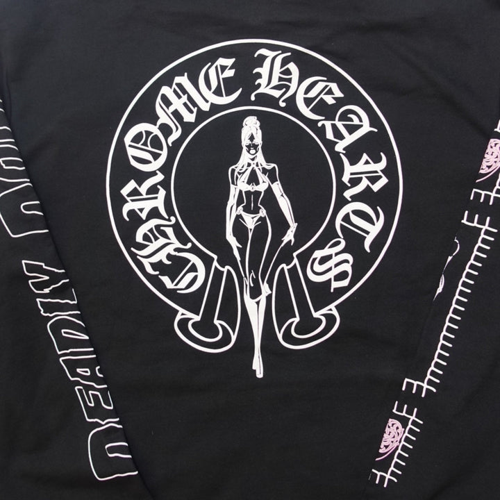 Chrome Hearts Deadly Doll Zip Up Hoodie