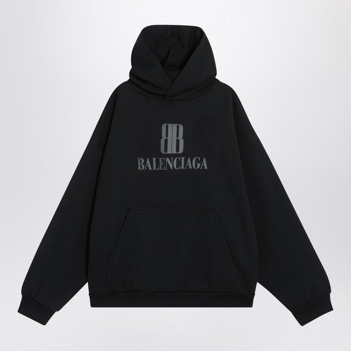 Balenciaga Black Nano Bb Medium Fit Sweatshirt Men