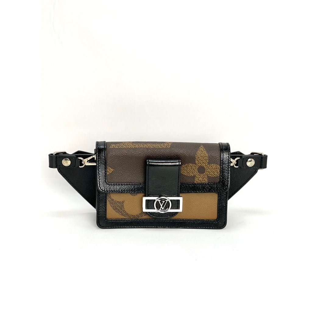 Louis Vuitton Reverse Giant Monogram Dauphine belt bag clutch – STORE 7994