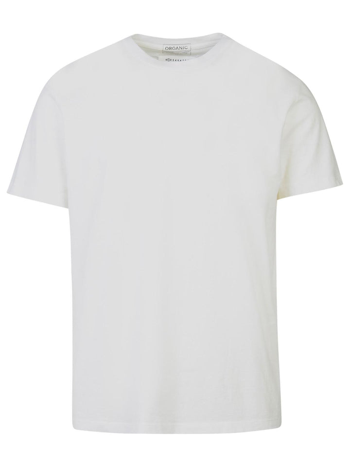Maison Margiela Set Of 3 White Cotton T-Shirts Men