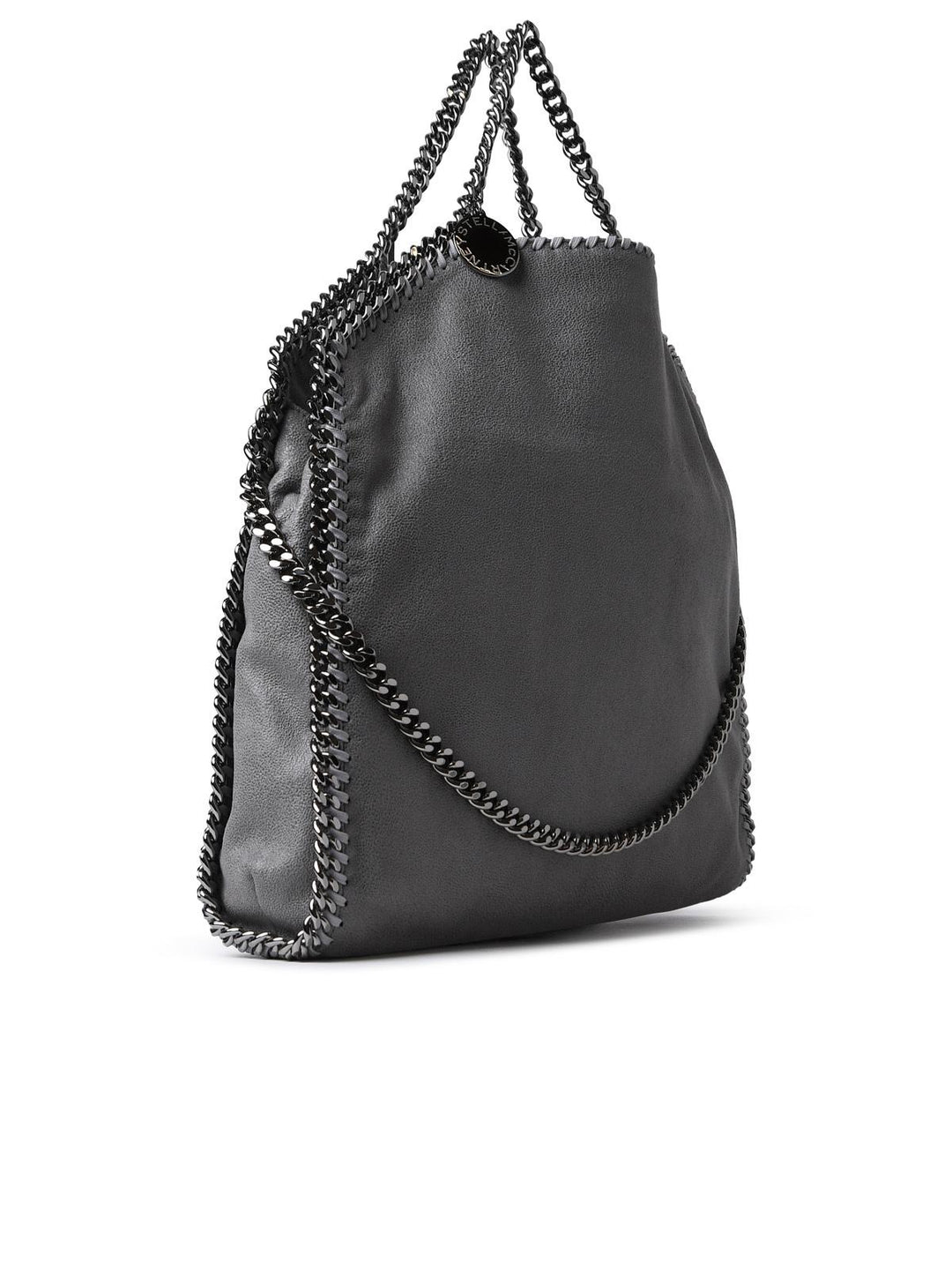 Stella Mccartney Grey Polyester 3 Chain Falabella Bag Women