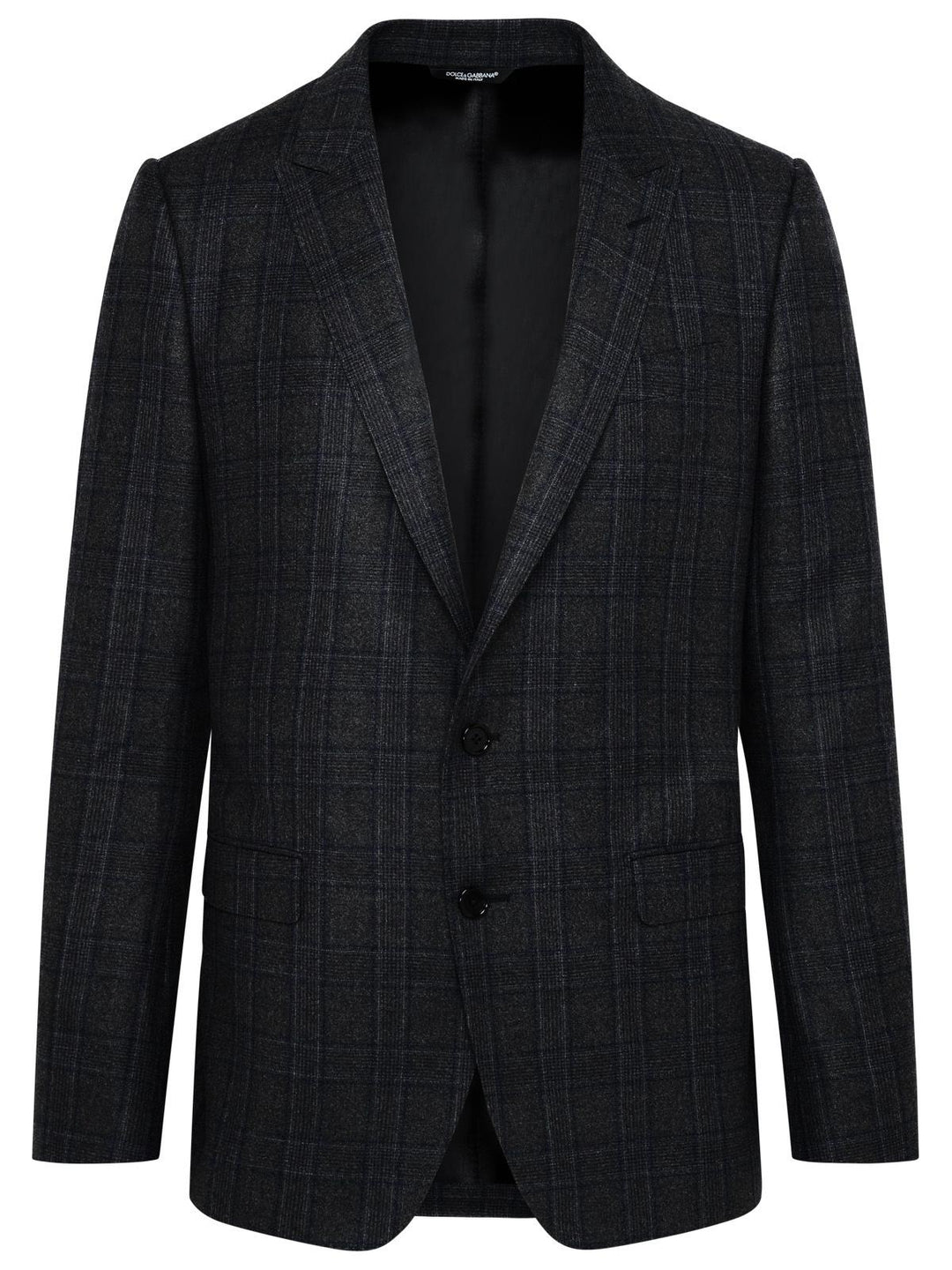 Dolce &amp; Gabbana Blazer In Grey Virgin Wool
