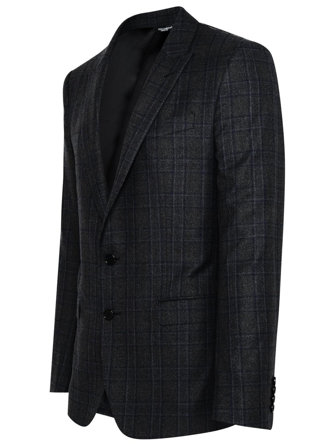 Dolce &amp; Gabbana Blazer In Grey Virgin Wool