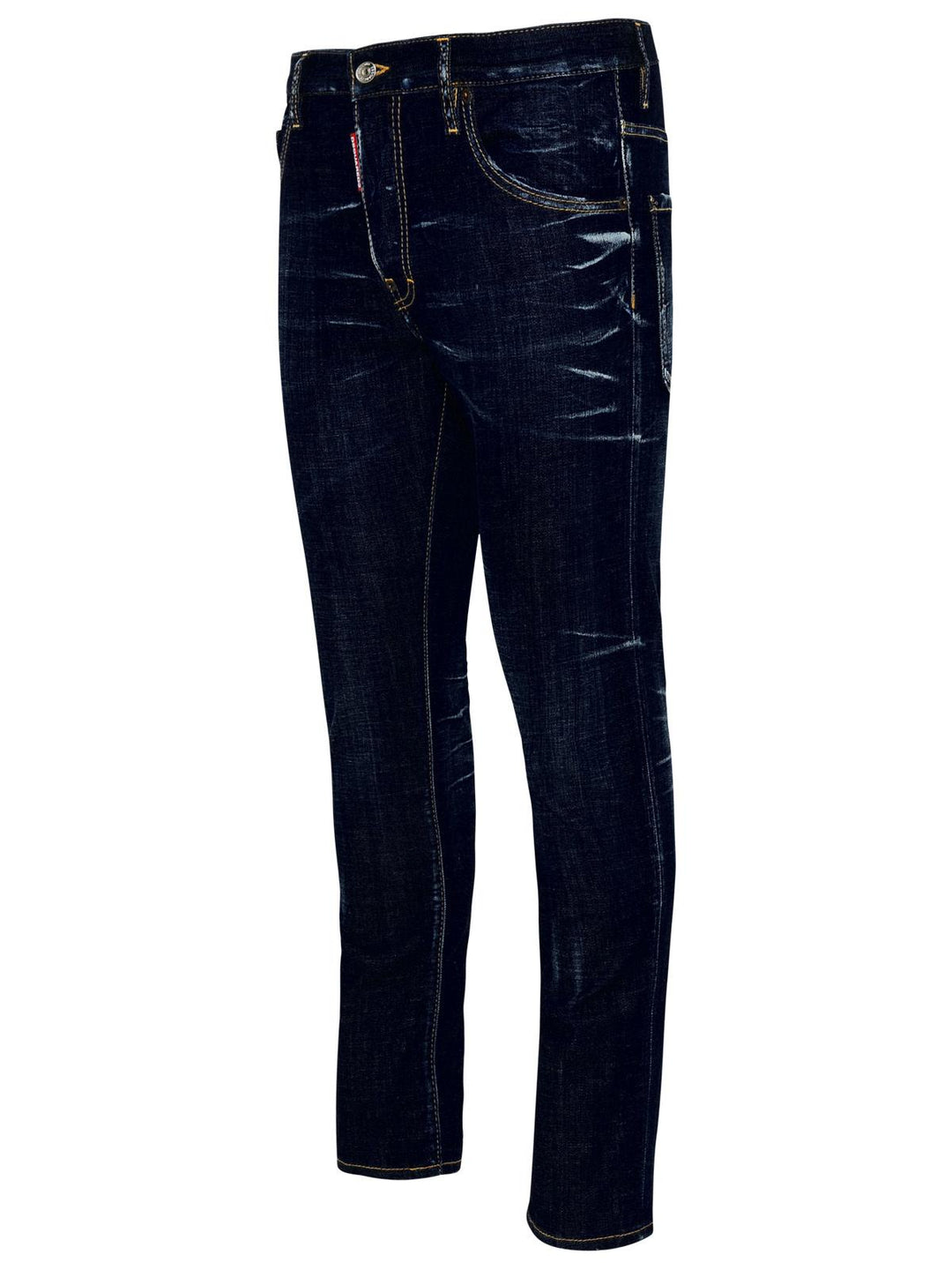 Dsquared2 Blue Cotton Skater Jeans Men