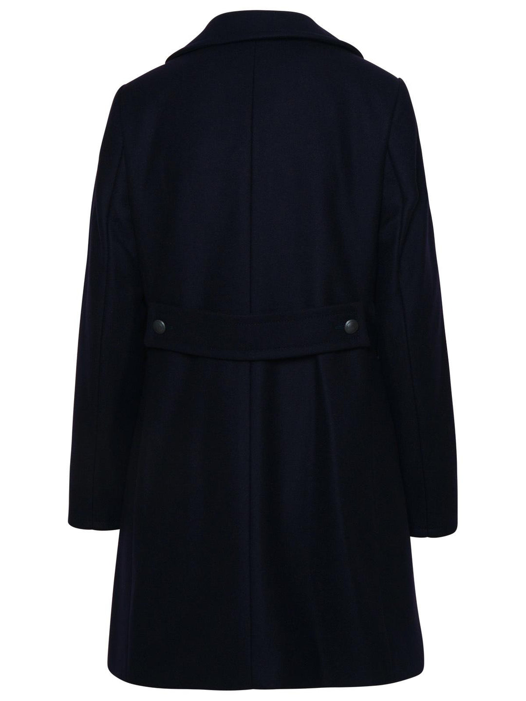Fay Navy Virgin Wool Blend Coat Women