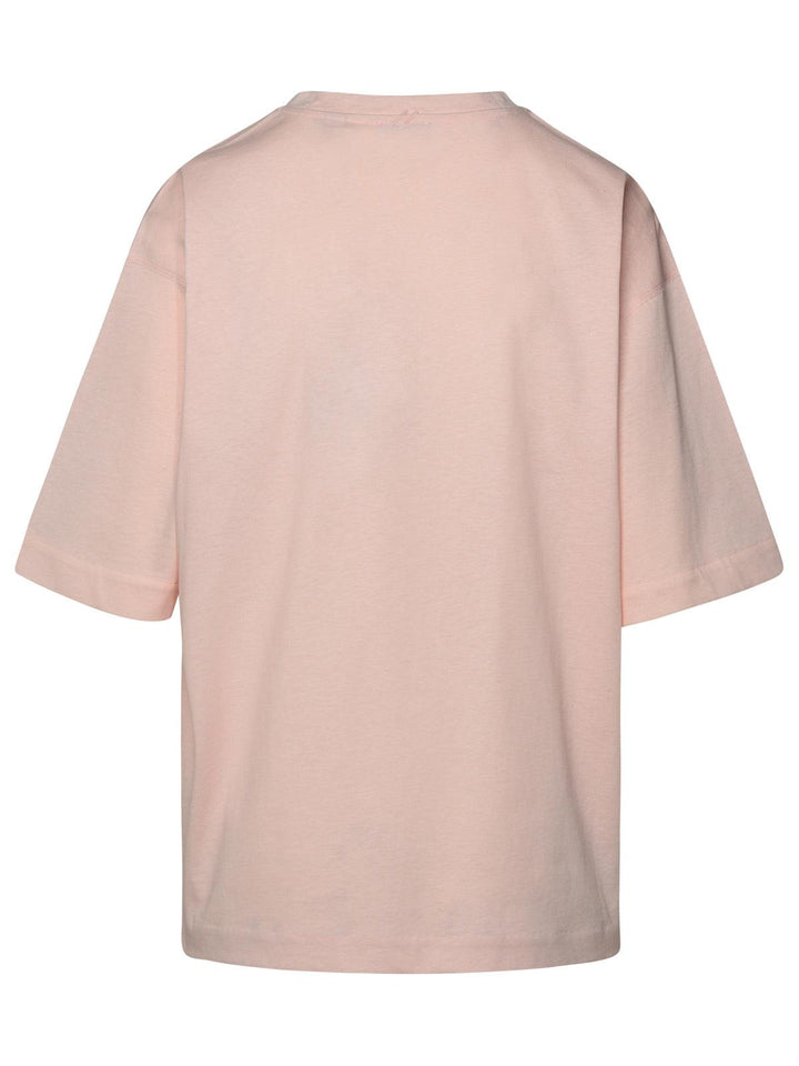 Burberry Pink Cotton T-Shirt Women