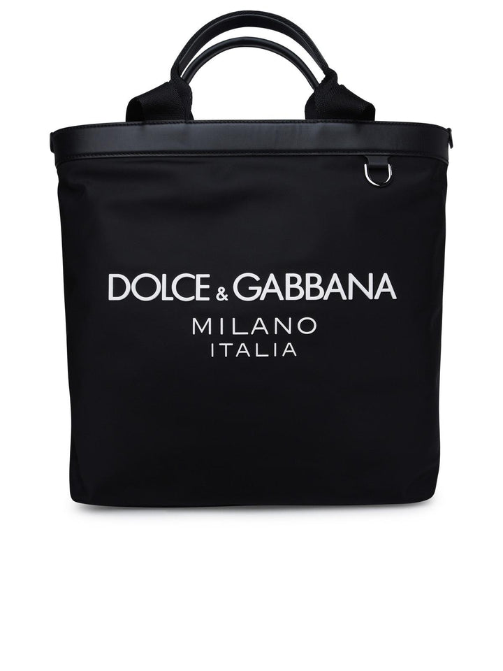 Dolce &amp; Gabbana Black Fabric Bag