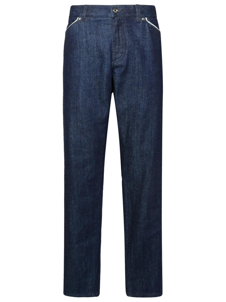 Dolce &amp; Gabbana Blue Cotton Jeans
