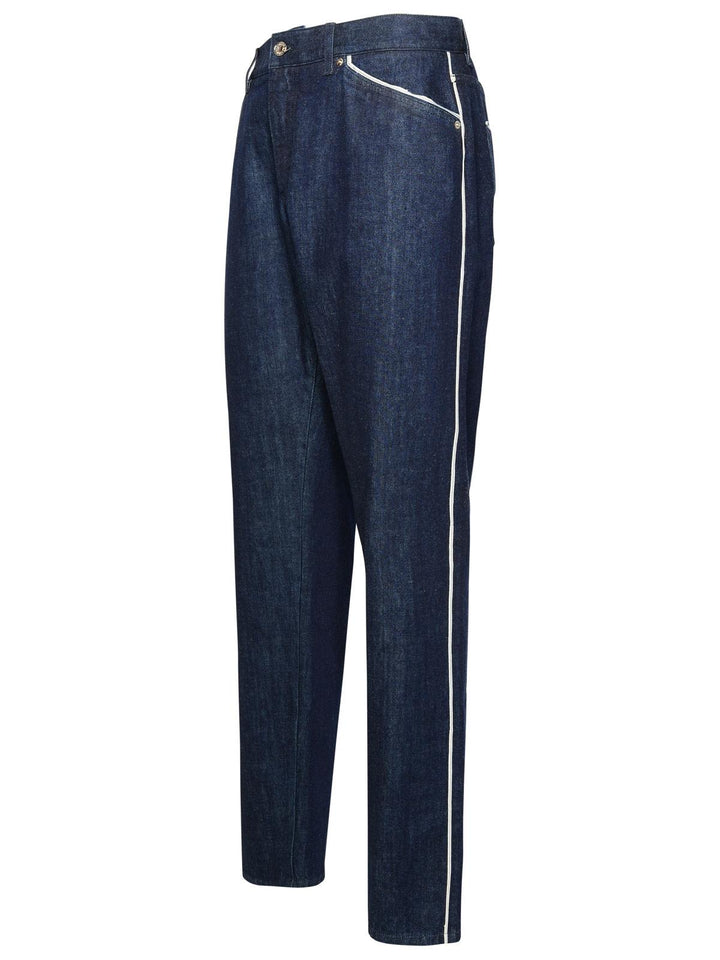 Dolce &amp; Gabbana Blue Cotton Jeans