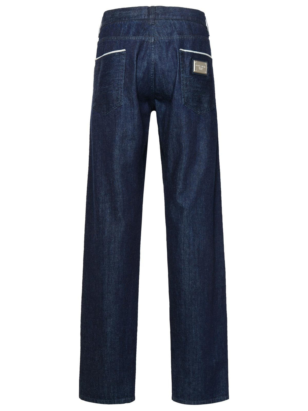 Dolce &amp; Gabbana Blue Cotton Jeans
