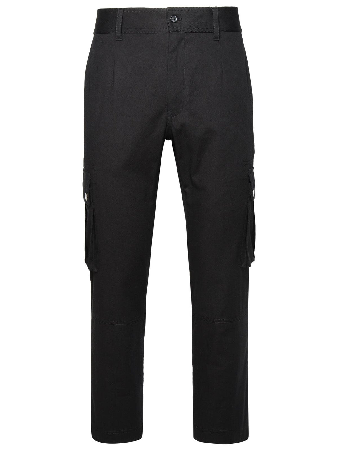 Dolce &amp; Gabbana Cargo Pants In Black Cotton