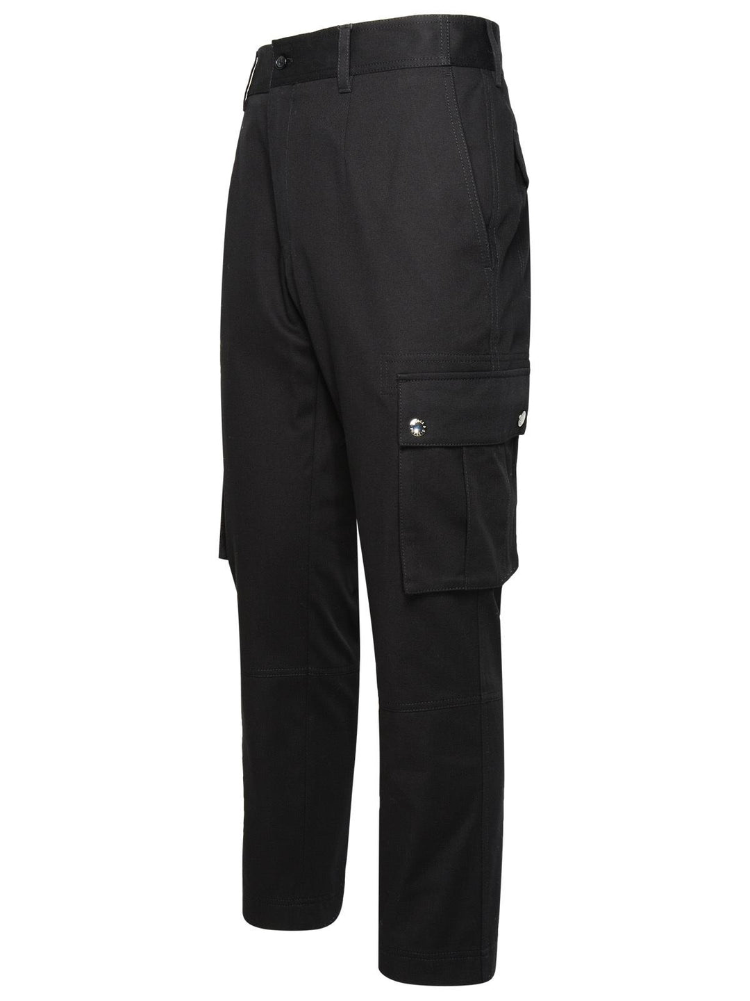 Dolce &amp; Gabbana Cargo Pants In Black Cotton