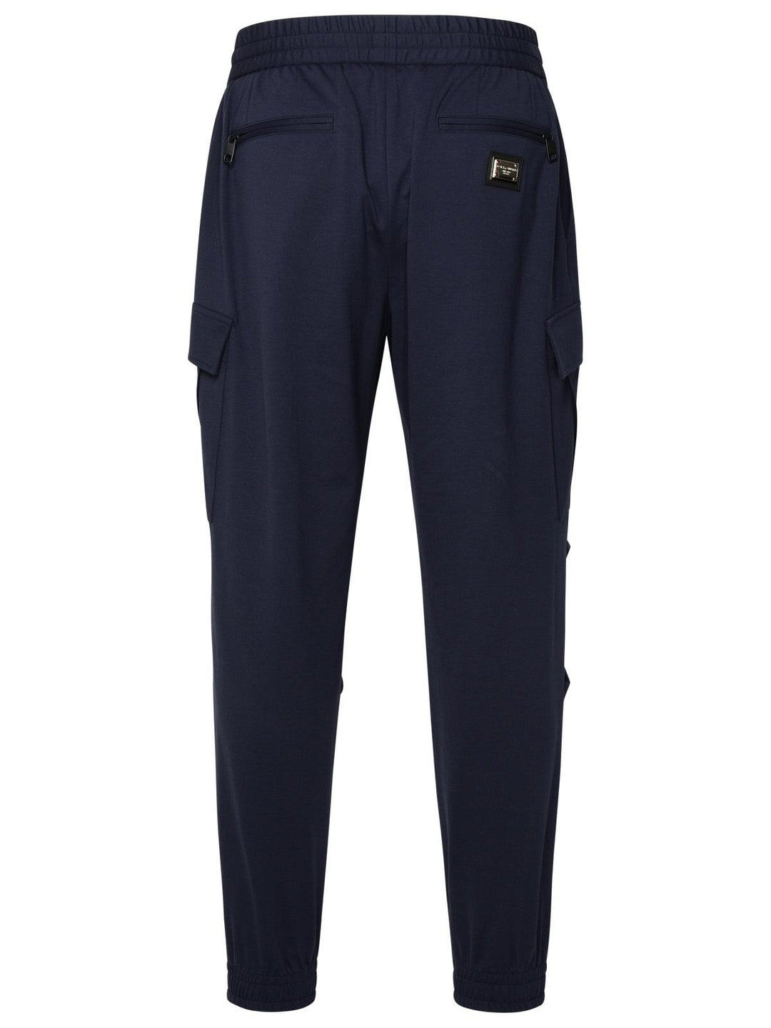 Dolce &amp; Gabbana Blue Cotton Blend Pants