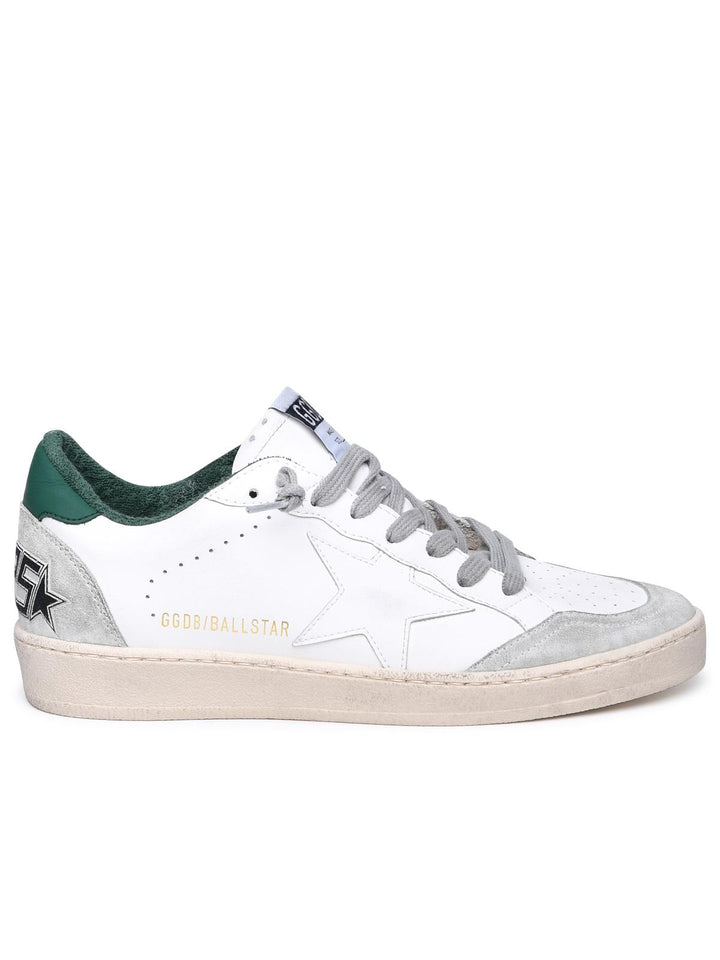 Golden Goose White Leather Sneakers Men