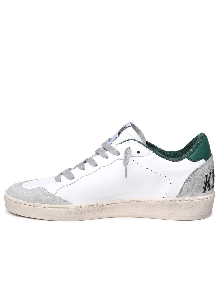 Golden Goose White Leather Sneakers Men