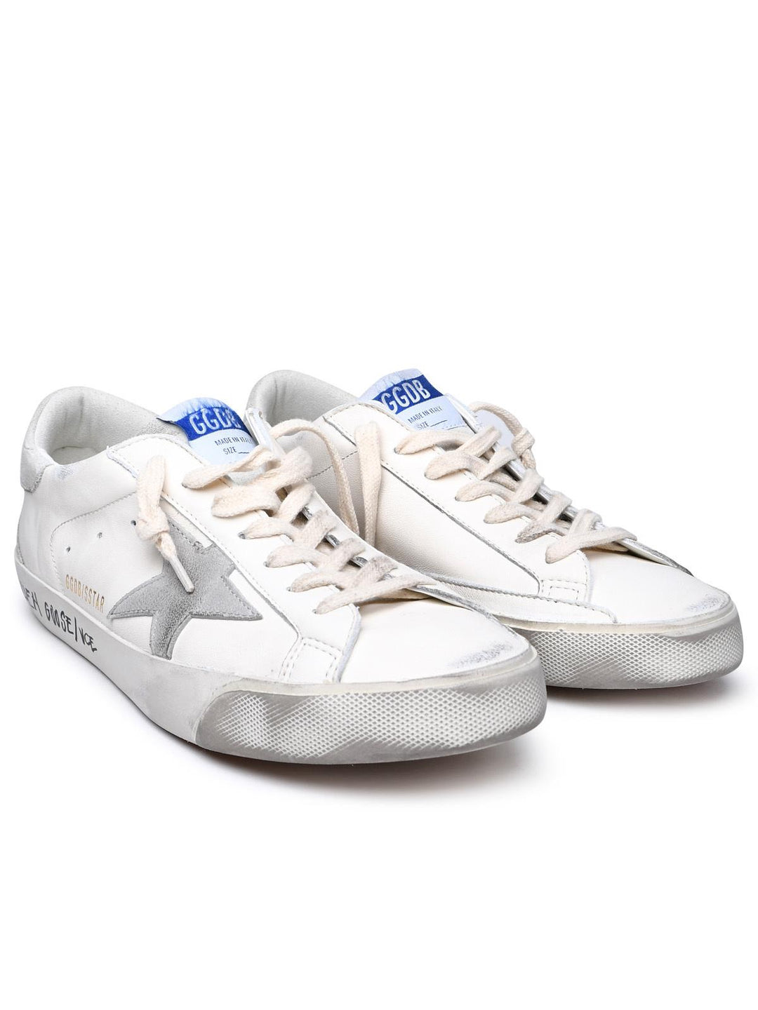 Golden Goose White Leather Sneakers Men