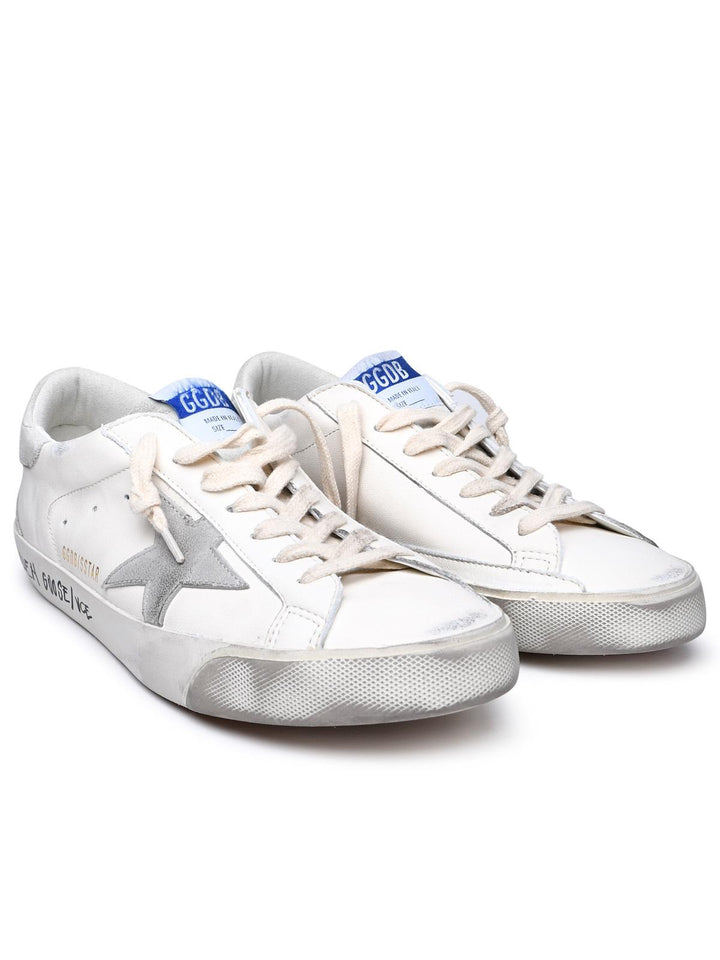 Golden Goose White Leather Sneakers Men