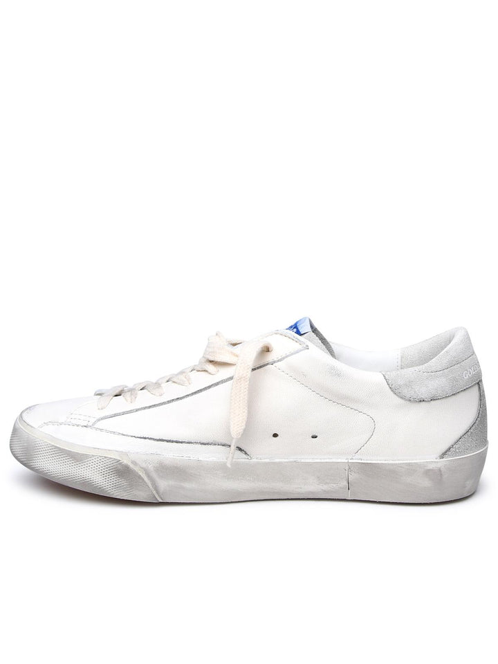 Golden Goose White Leather Sneakers Men